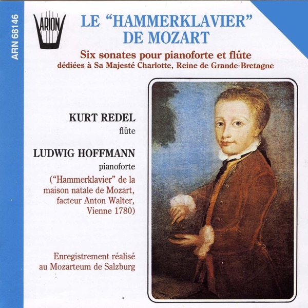 Mozart: Six sonates pour pianoforte & flûte