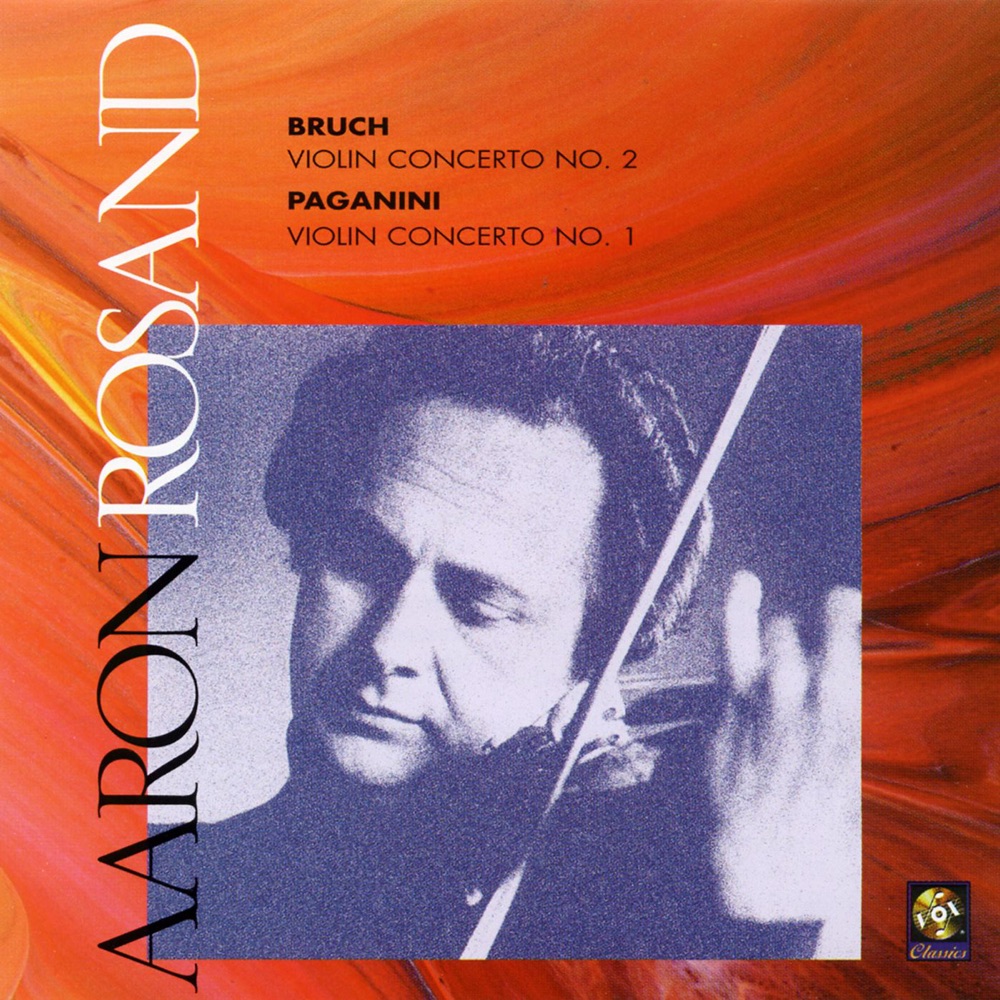Обложка альбома «Bruch & Paganini: Violin Concertos» — Aaron Rosand