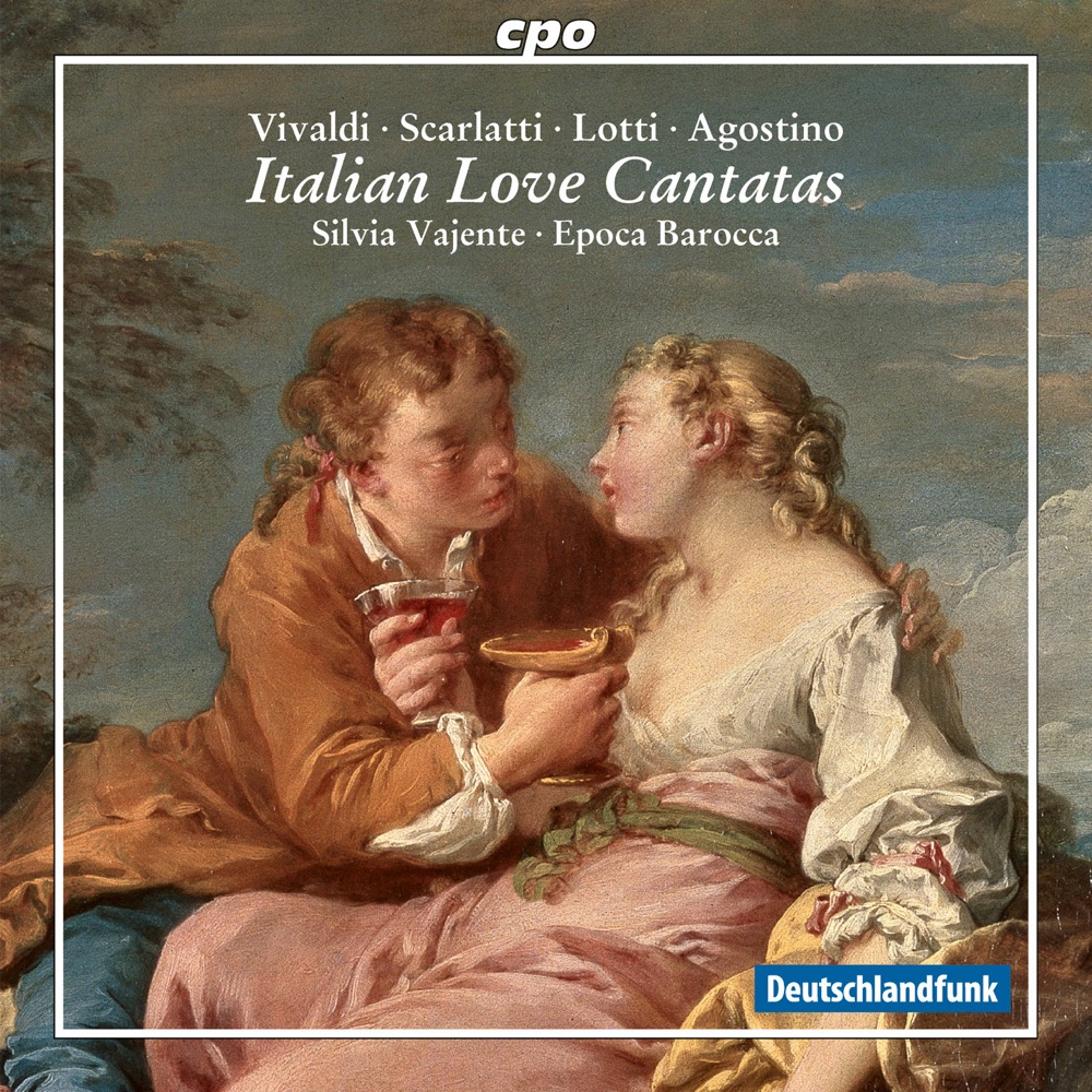 Обложка альбома «Italian Love Cantatas» — Silvia Vajente