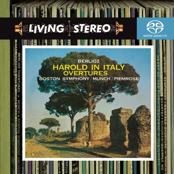 Berlioz: Harold in Italy, The Roman Carnival Overture, Benvenuto Cellini Overture cover art