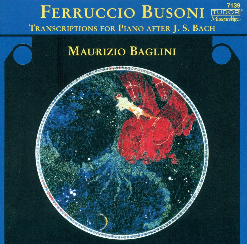 Обложка альбома «Bach: Piano Transcriptions By Busoni» — Maurizio Baglini