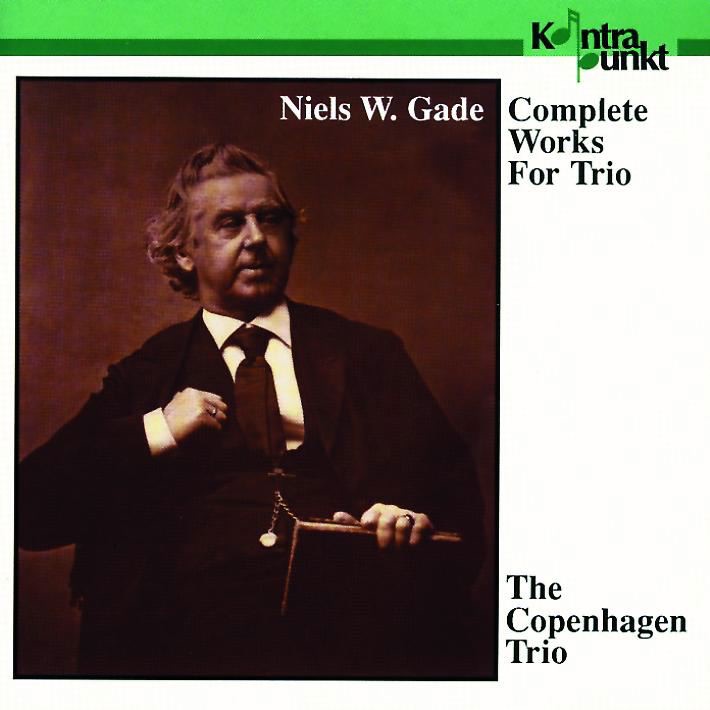 Обложка альбома «Gade: Complete Works for Trio» — The Copenhagen Trio, Søren Elbæk, Morten Mogensen & Troels Svane
