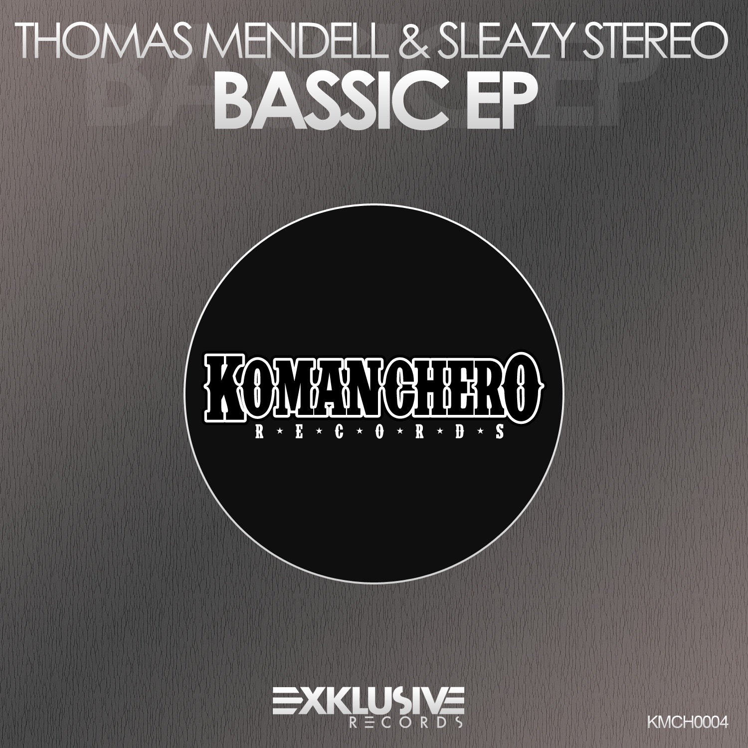 Bassic EP by Thomas Mendell & Sleazy Stereo album cover