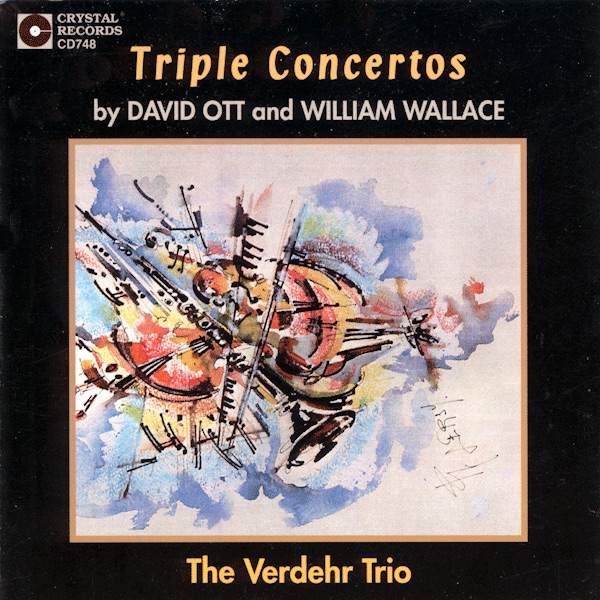 Обложка альбома «Triple Concertos» — The Verdehr Trio, Walter Verdehr, Elsa Ludewig-Verdehr, Gary Kirkpatrick, Leon Gregorian, Janáček Philharmonic Orchestra, Jack Bowman & Solisti de Praga