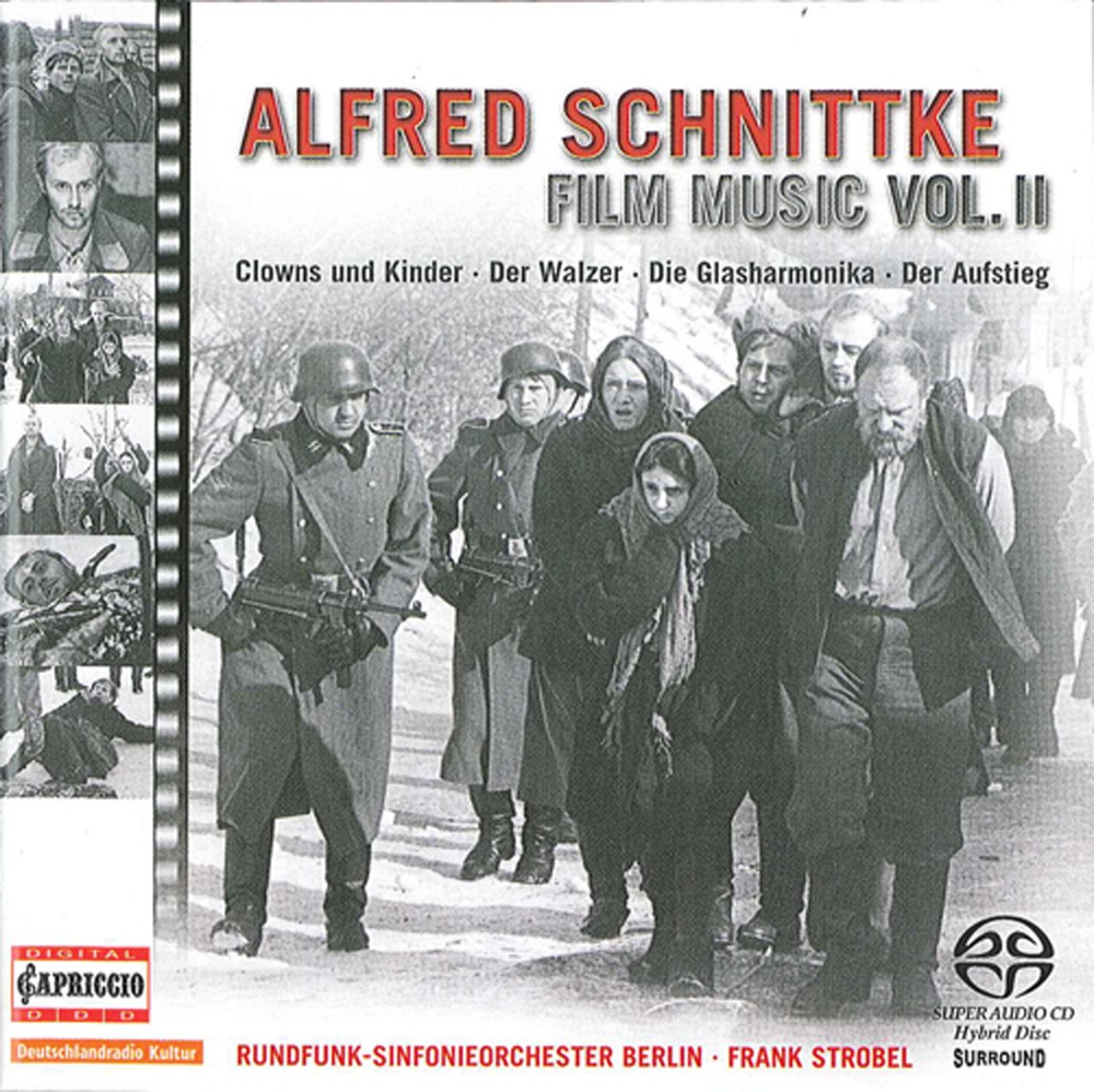 Обложка альбома «Schnittke, A.: Film Music, Vol. 2» — Frank Strobel & Rundfunk-Sinfonieorchester Berlin