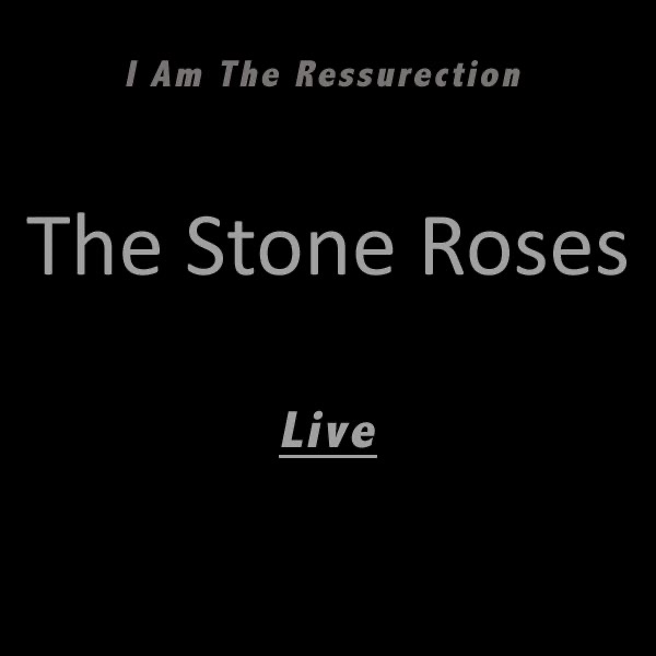 I Am the Resurrection (Live) cover
