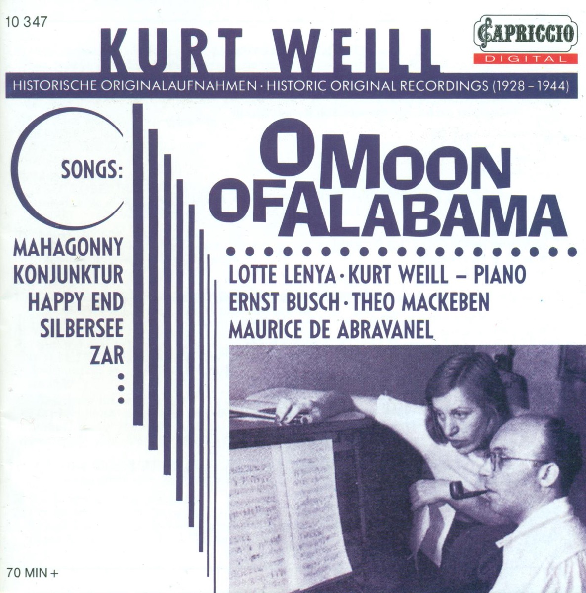 Weil: Songs cover