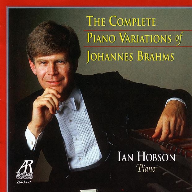 Brahms: The Complete Piano Variations cover art