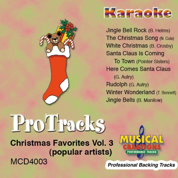 Karaoke - Christmas Favorites, Vol. 3