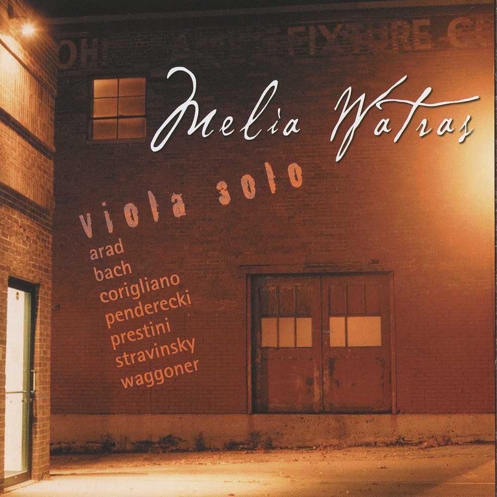 Обложка альбома «Viola Solo» — Melia Watras