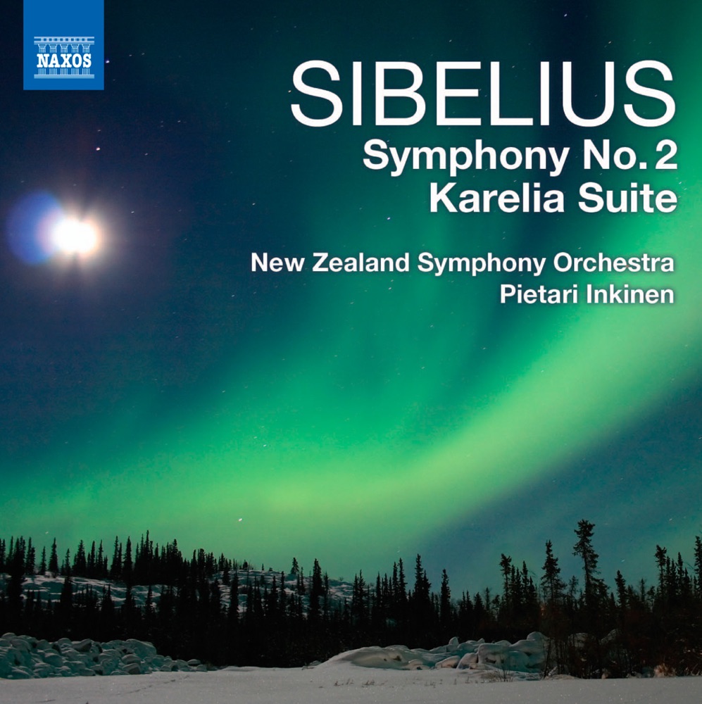 Обложка альбома «Sibelius: Symphony No. 2 - Karelia Suite» — Pietari Inkinen & New Zealand Symphony Orchestra