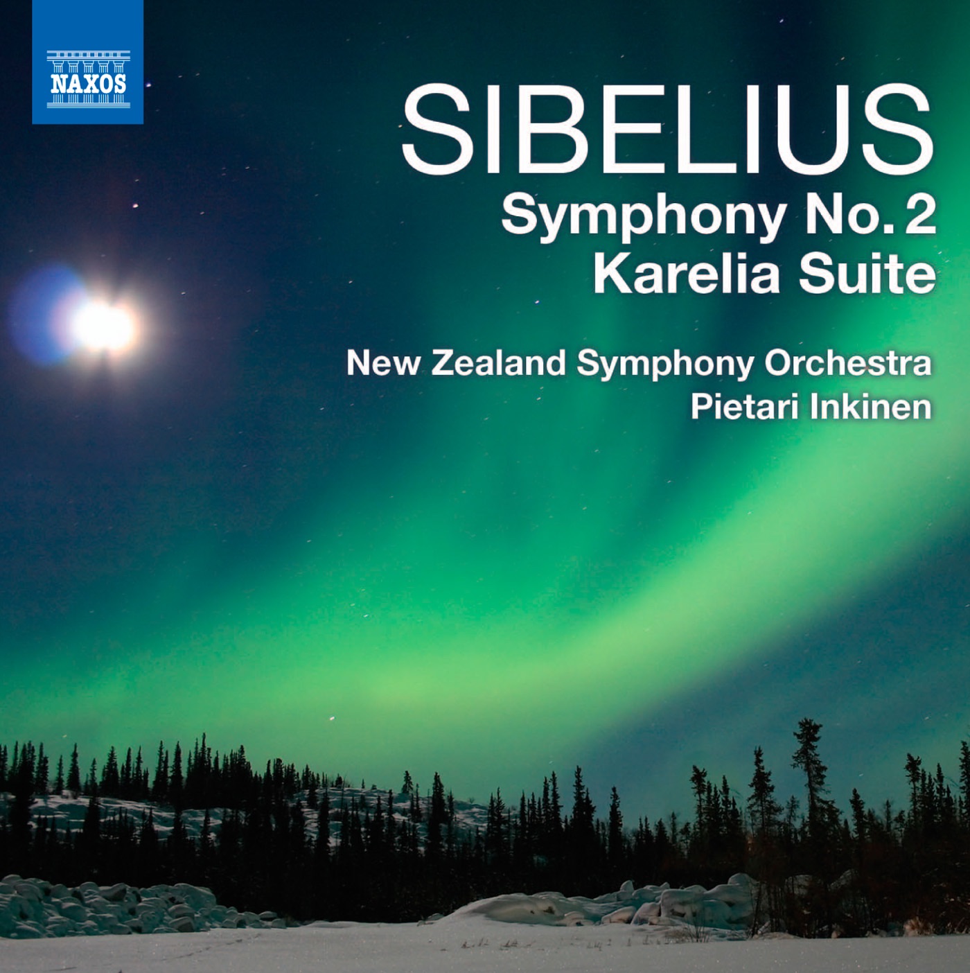 Sibelius: Symphony No. 2 - Karelia Suite by Pietari Inkinen & New Zealand Symphony Orchestra album cover