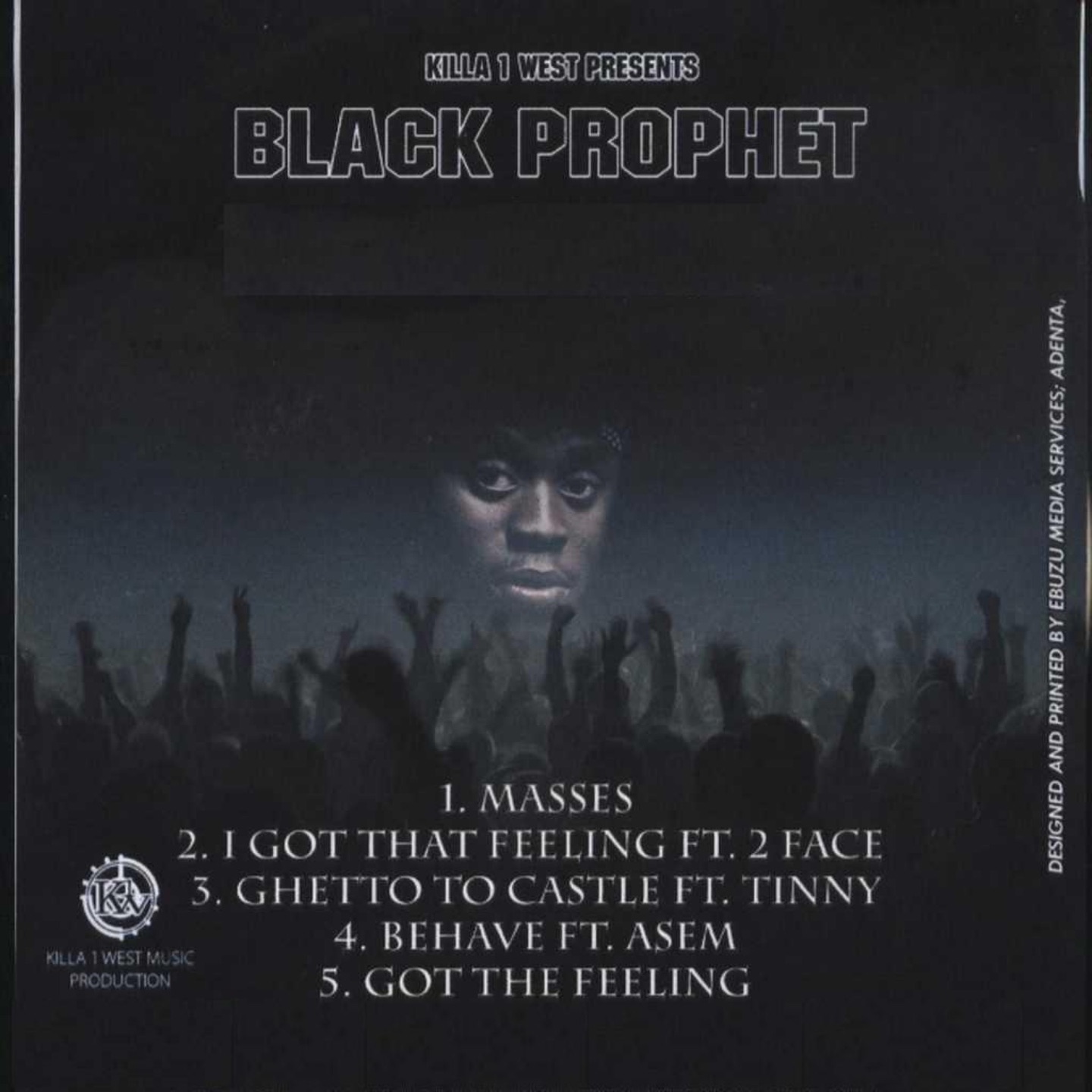 Masses - EP by Black Prophet album cover