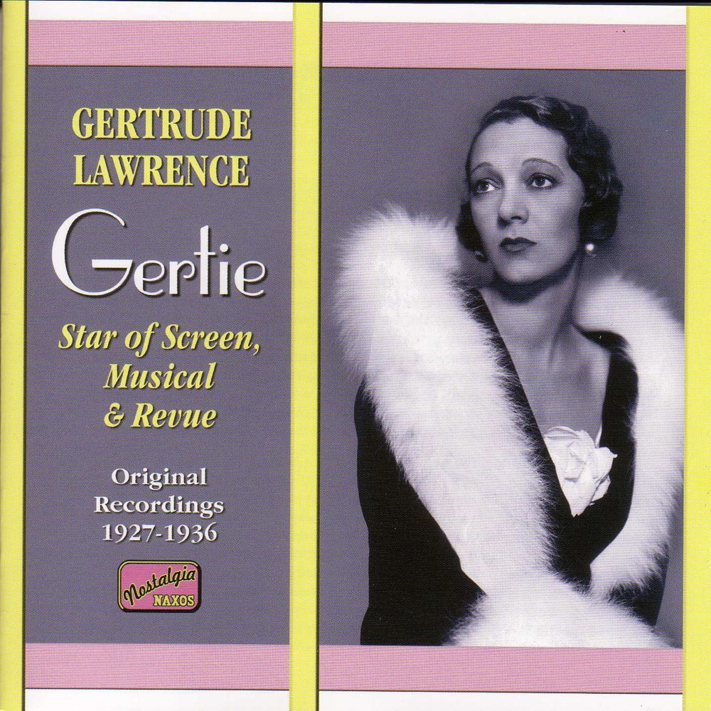 Обложка альбома «Lawrence: Star of Screen, Musical and Review» — Gertrude Lawrence