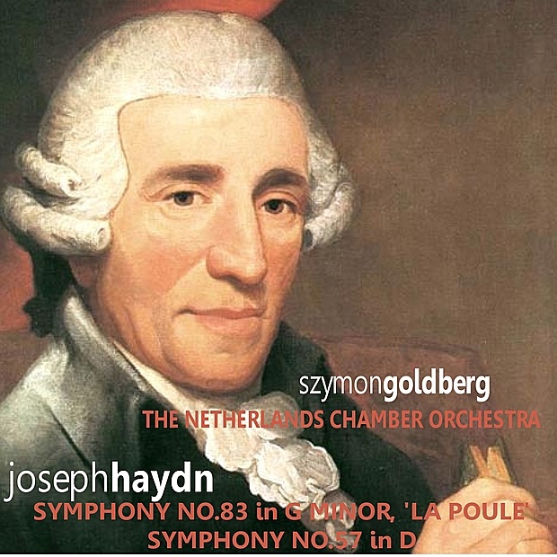 Обложка альбома «Haydn: Symphonies Nos. 83 & 57» — The Netherlands Chamber Orchestra & Szymon Goldberg