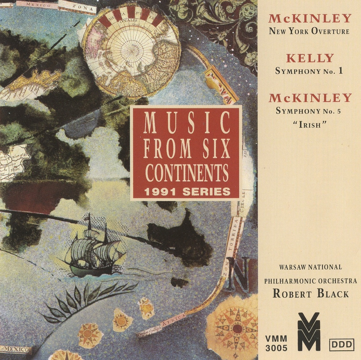 Music from 6 Continents (1991 Series) cover art