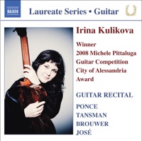 Ponce, Tansman, Brouwer & Jose: Guitar Recital - Irina Kulikova