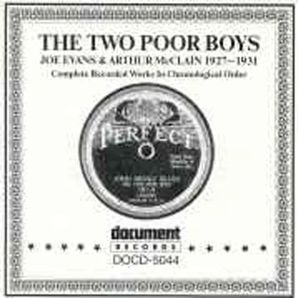 Joe Evans & Arthur McClain - Two White Horses In a Line — The Two Poor Boys