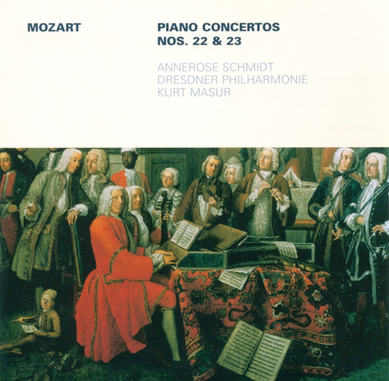 Mozart: Piano Concertos Nos. 22 and 23 cover art