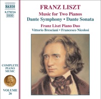 Franz Liszt Piano Duo - Annees de Pelerinage, 2nd Year: Italy, S. 161 / R. 10b: No. 7 - Apres Une Lecture Du Dante (Arr. V. Bresciani for 2 Pianos)