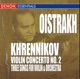 Khrennikov 3 Songs for Violin Orchestra Concerto No 7
