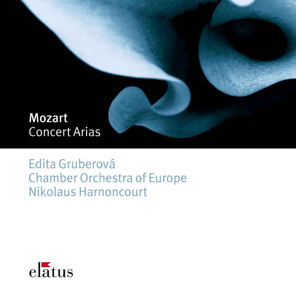 Обложка альбома «Mozart: Concert Arias» — Chamber Orchestra of Europe, Edita Gruberová & Nikolaus Harnoncourt