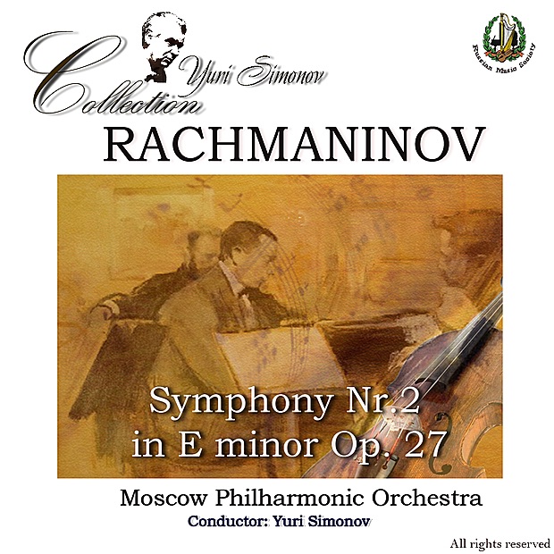 Обложка альбома «Rachmaninoff: Symphony No. 2» — Moscow Philharmonic Symphony Orchestra, Mikhail Oblezov & Yuri Simonov