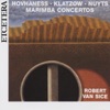 Hovhaness, Klatzow & Nuyts: Marimba Concertos