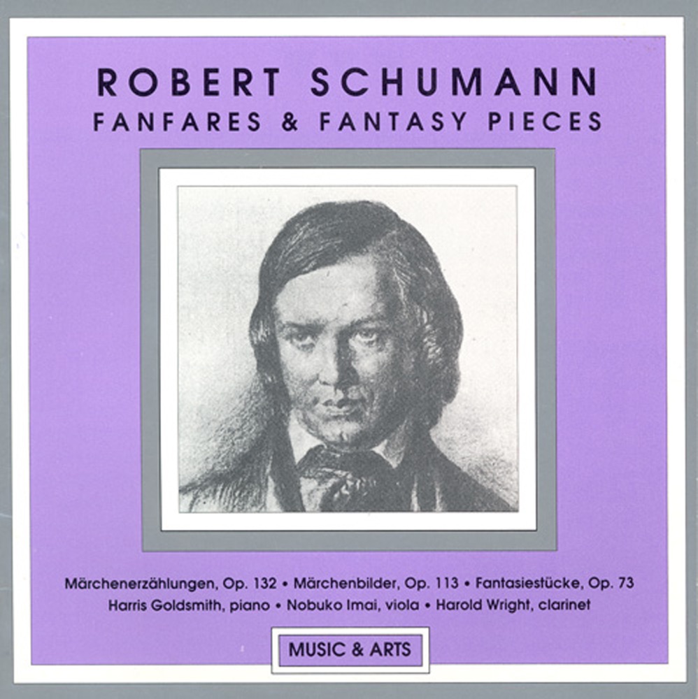 Обложка альбома «Schumann: Fairy Tale Narrations - Fairy Tales - 4 Marches - Fantasiestucke» — Nobuko Imai, Harold Wright & Harris Goldsmith