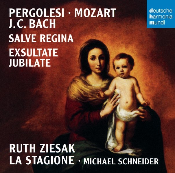 Обложка альбома «Pergolesi, Mozart, Bach» — Ruth Ziesak & La Stagione