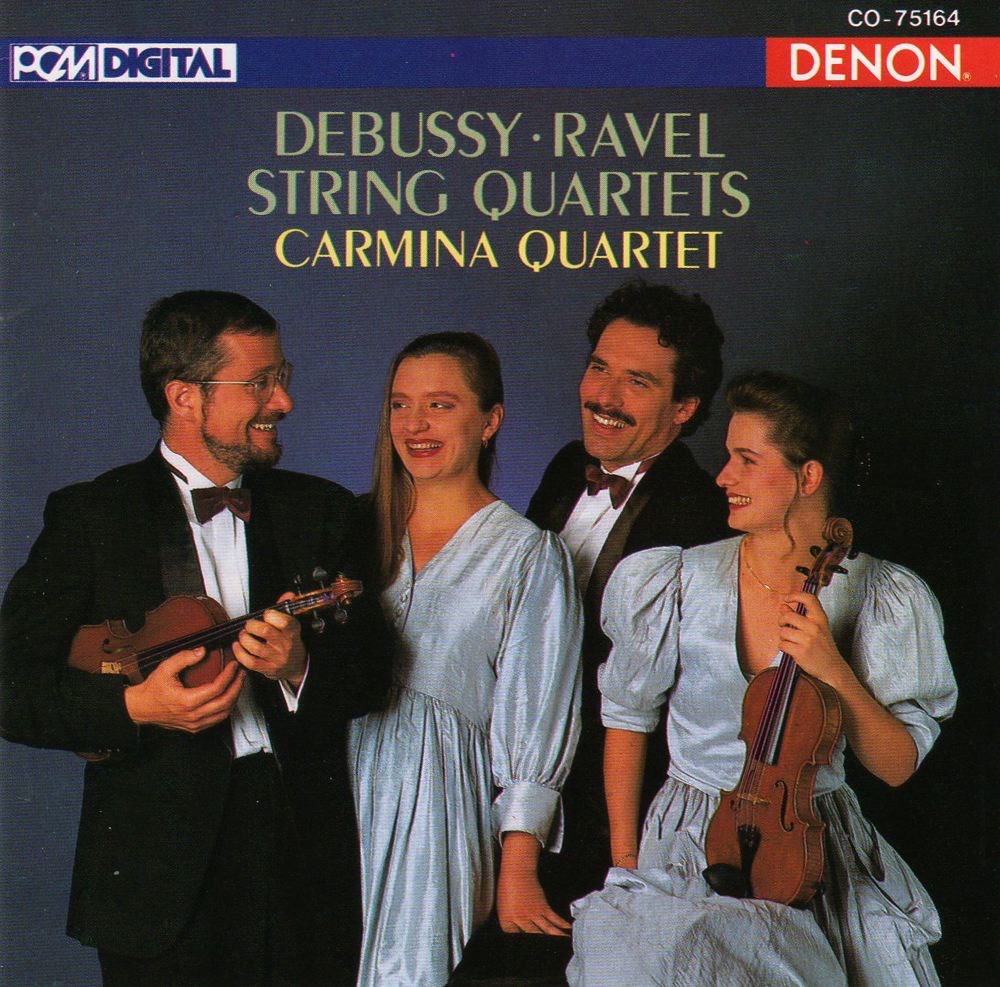 Обложка альбома «Debussy & Ravel: String Quartets» — Carmina Quartet