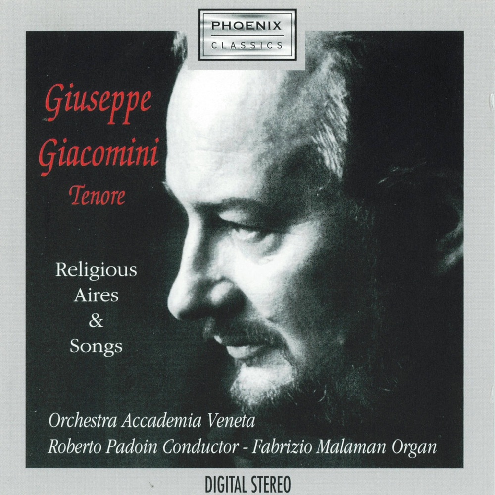 Обложка альбома «Religious Aires & Songs» — Giuseppe Giacomini & Orchestra accademia veneta