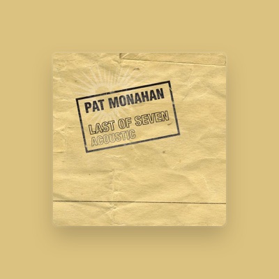 Listen to Pat Monahan, watch music videos, read bio, see tour dates & more!