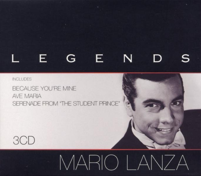 Обложка альбома «Legends - Mario Lanza (Remastered)» — Mario Lanza