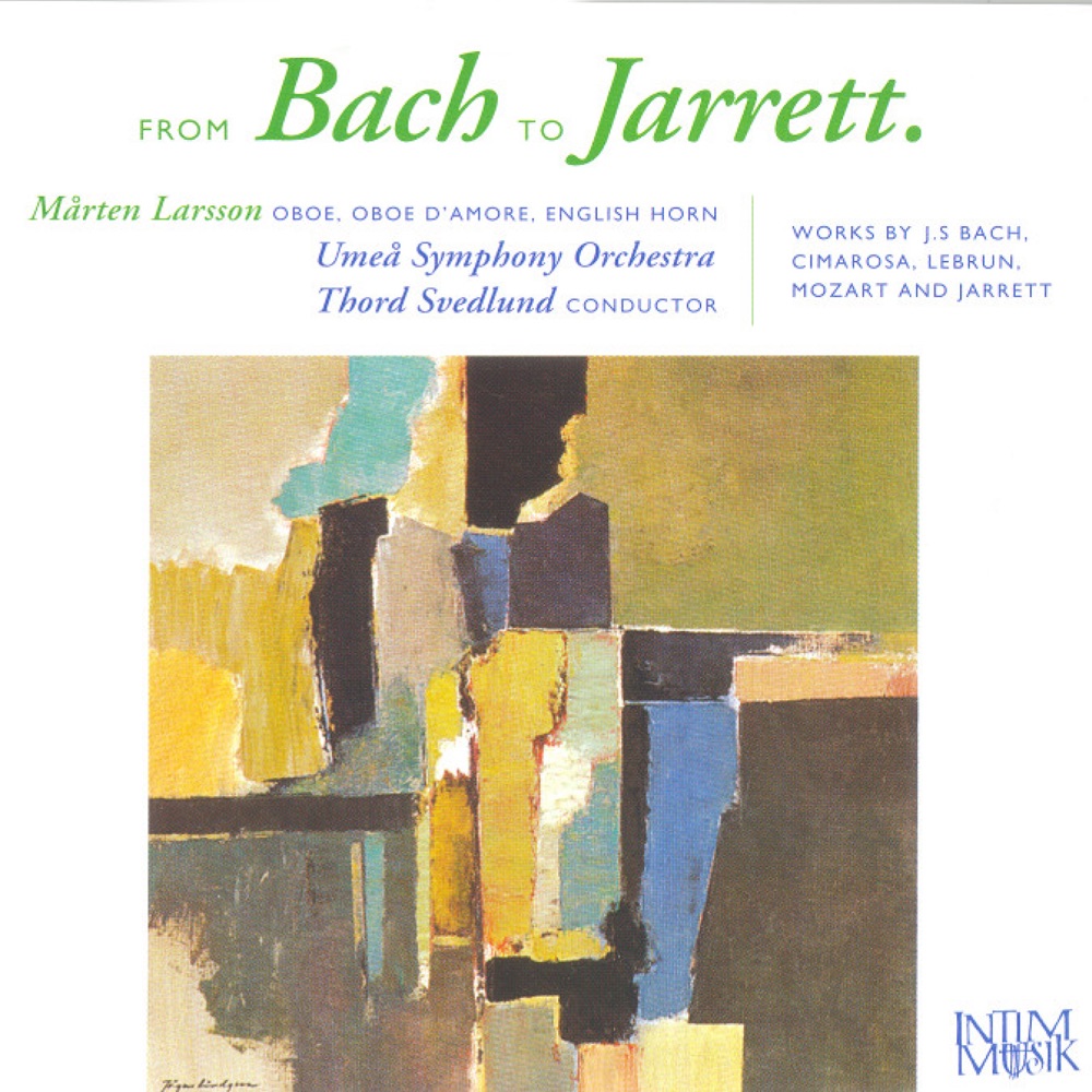 Обложка альбома «From Bach to Jarrett» — Marten Larsson, Thord Svedlund & Umeå Symphony Orchestra