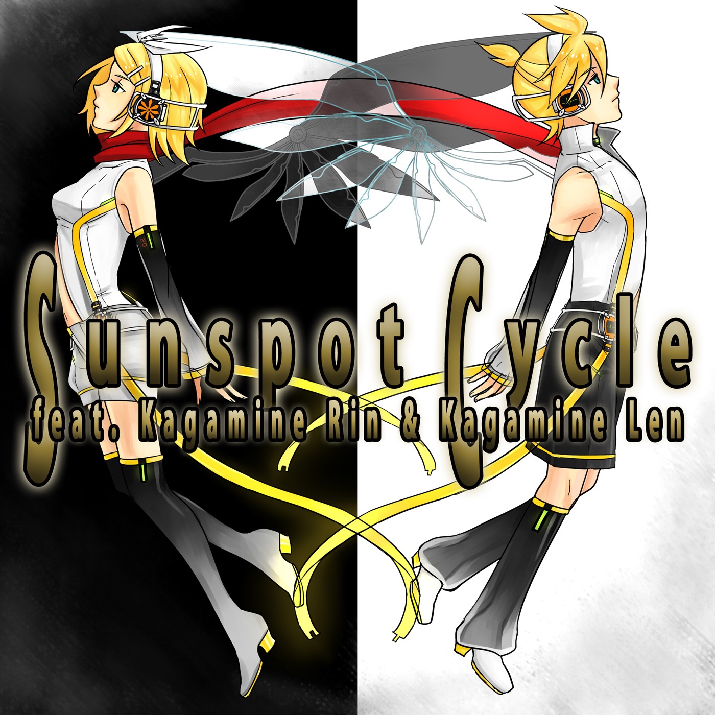 Sunspot Cycle (feat. Kagamine Rin & Kagamine Len) - EP by SOSOSO (Tsukui Kazuhito) album cover