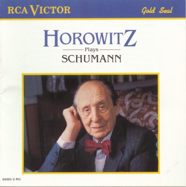 Horowitz Plays Schumann cover art