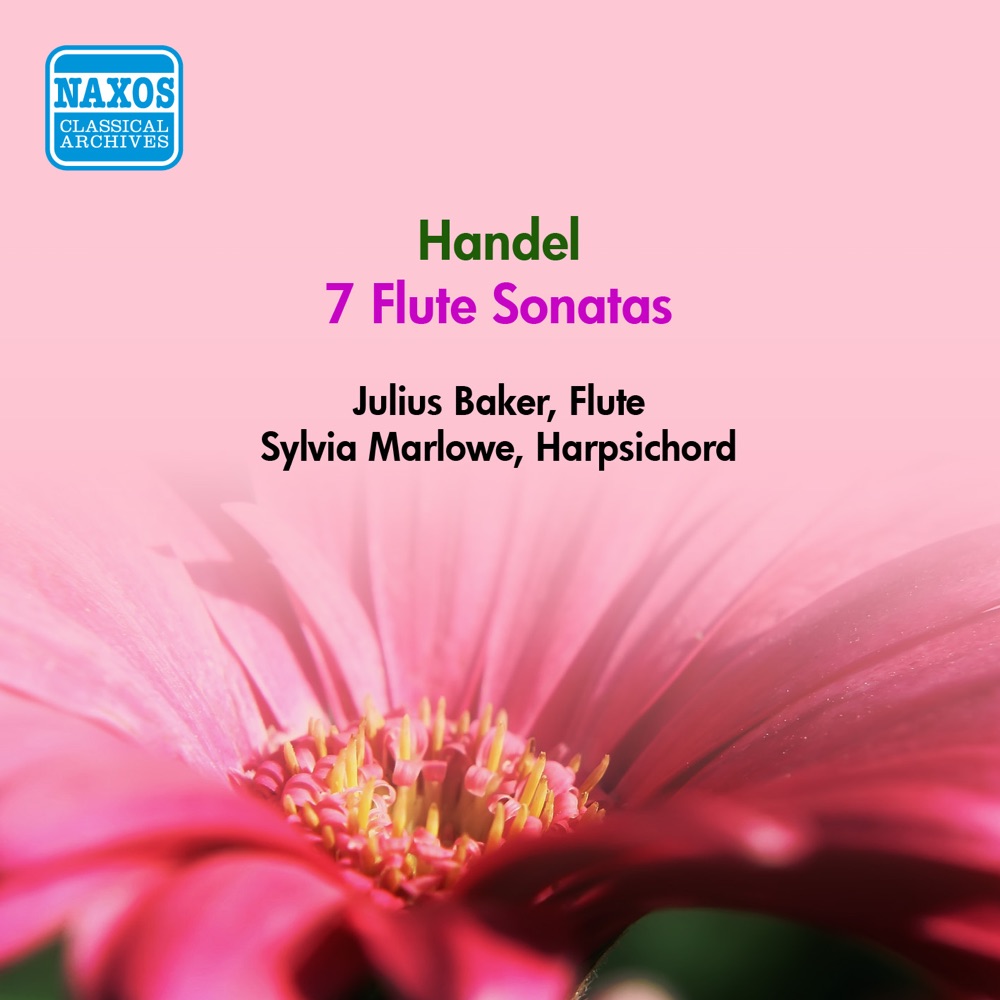 Обложка альбома «Handel, G.F.: Flute Sonatas, Op. 1, Nos. 1, 2, 4, 5, 7, 9, 11 (Baker, Marlowe) (1947)» — Julius Baker & Sylvia Marlowe
