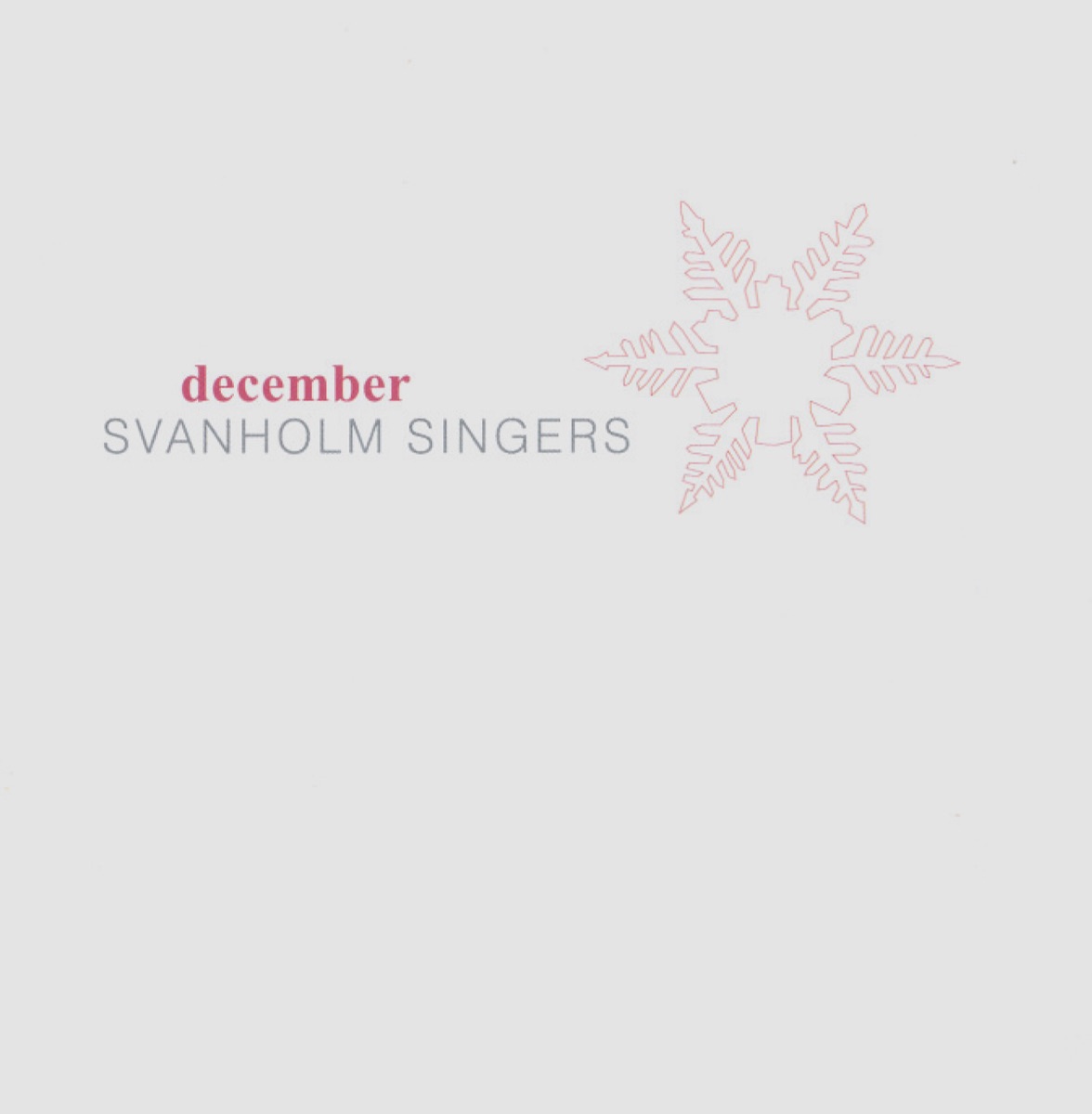 December cover art