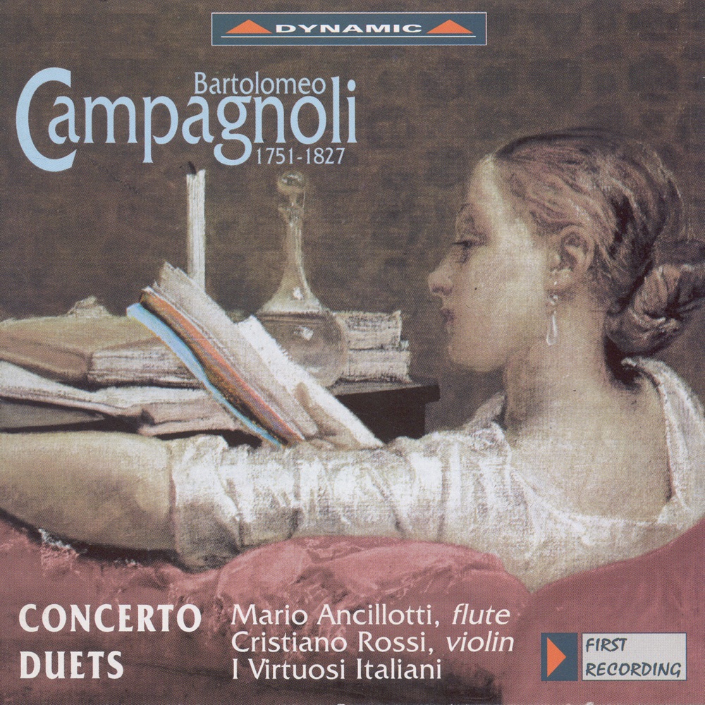 Обложка альбома «Campagnoli: Flute Concerto in G Major & Duos, Op. 2 (Excerpts)» — Virtuosi Italiani, Mario Ancillotti & Cristiano Rossi