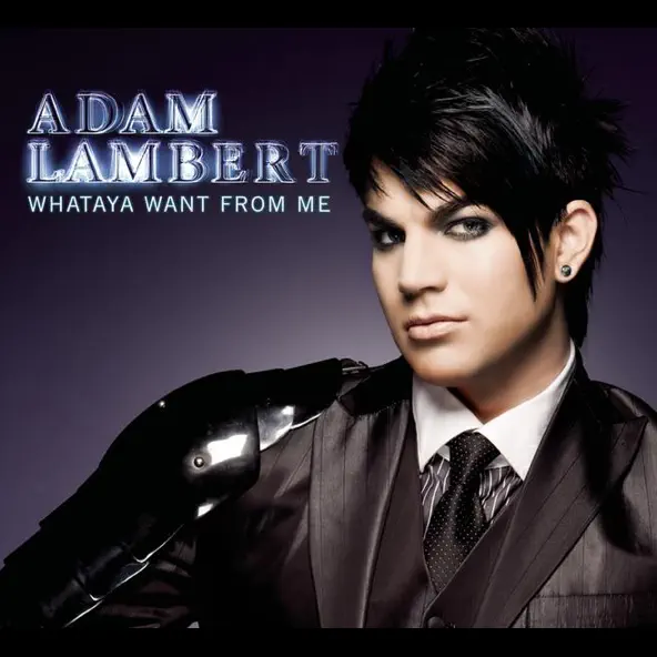 Adam Lambert — Whataya Want From Me cover artwork