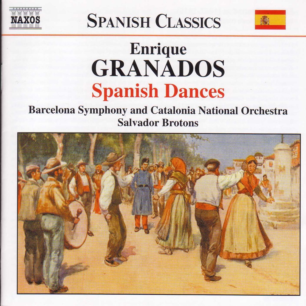 Обложка альбома «Granados: Spanish Dances (Orch. Ferrer)» — Salvador Brotons, Orquestra Simfònica de Barcelona i Nacional de Catalunya & Catalonia National Orchestra