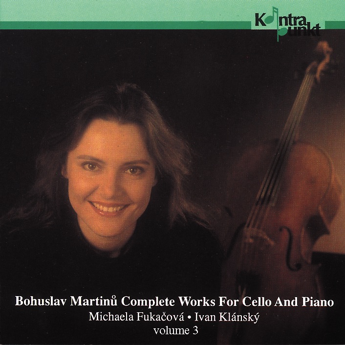 Обложка альбома «Martinů: Complete Works for Cello and Piano, Vol. 3» — Michaela Fukacova & Ivan Klánský