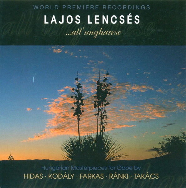 Farkas: Aria e Rondo All'ungherese - Ranki: Don Quijote and Dulcinea - Hidas: Oboe Concerto
