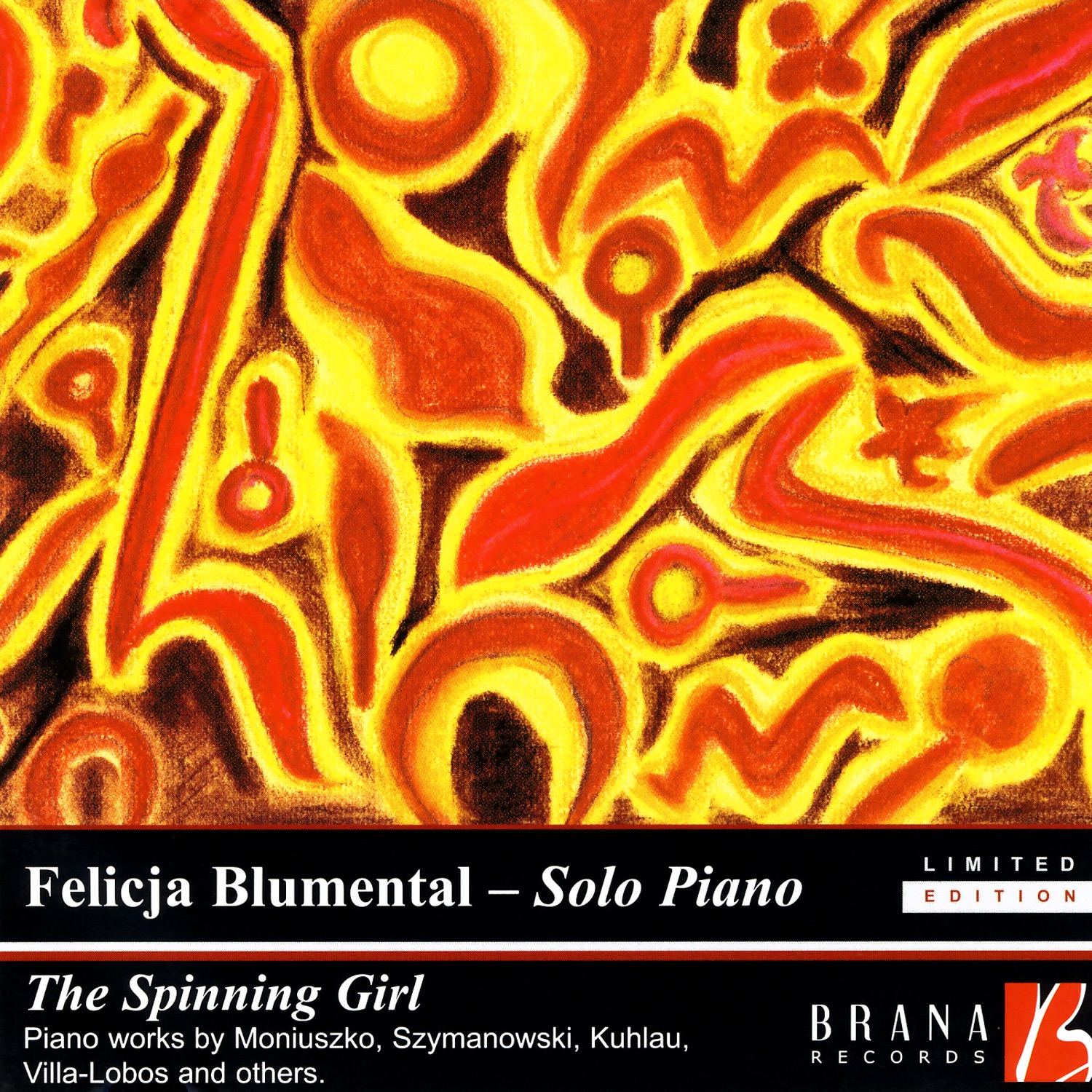 The Spinning Girl by Felicja Blumental album cover
