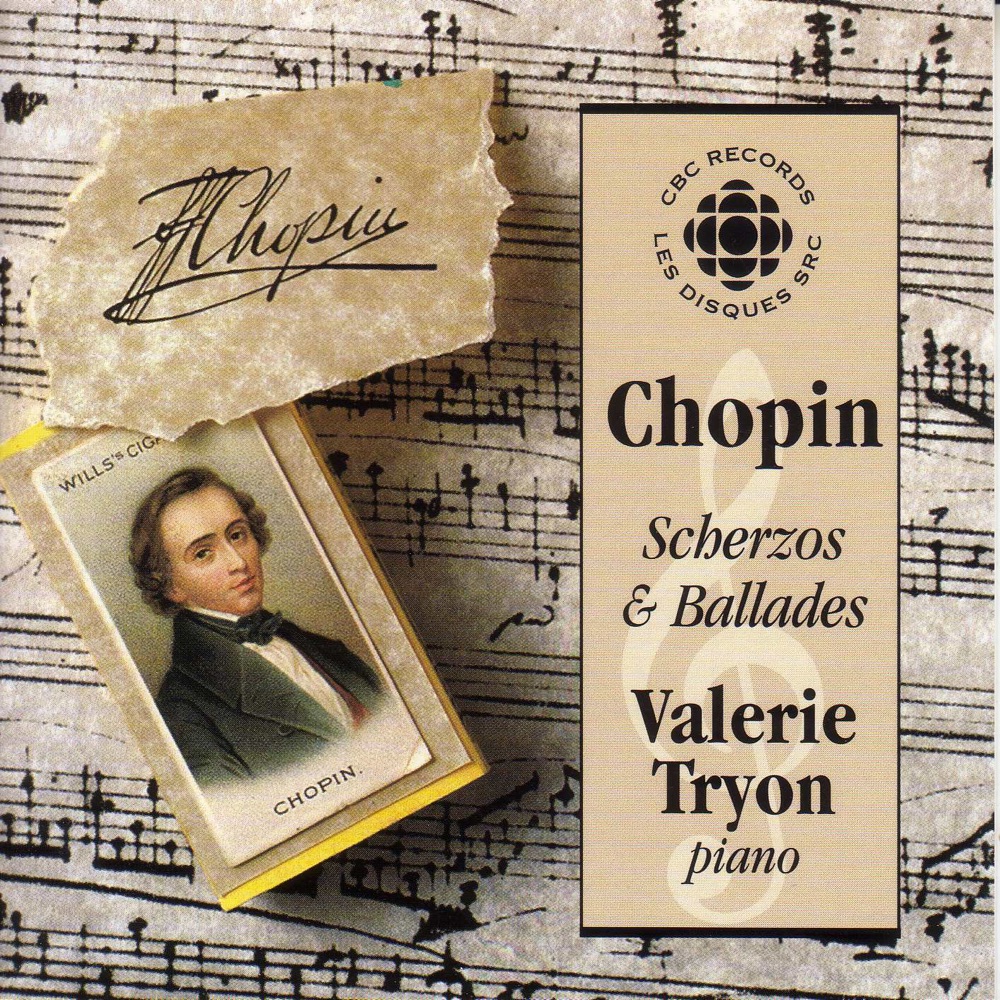 Обложка альбома «Chopin: Scherzos and Ballades» — Valerie Tryon