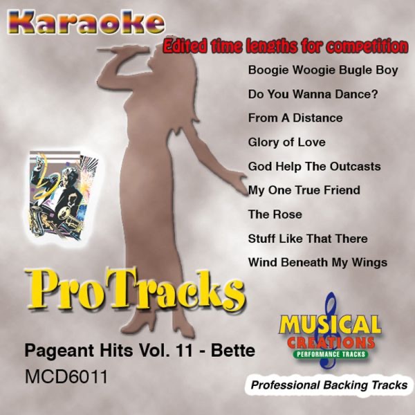 Karaoke - Edited Length Pageant Hits Vol. 11-Bette