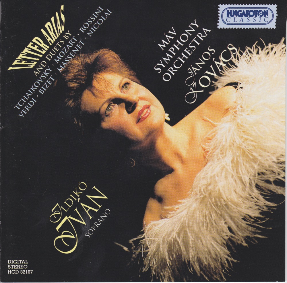 Обложка альбома «Letter Arias and Duets» — Ildikó Iván, MÁV Symphony Orchestra & János Kovács