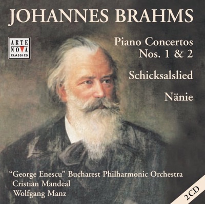 Johannes Brahms: Piano Concertos 1 + 2