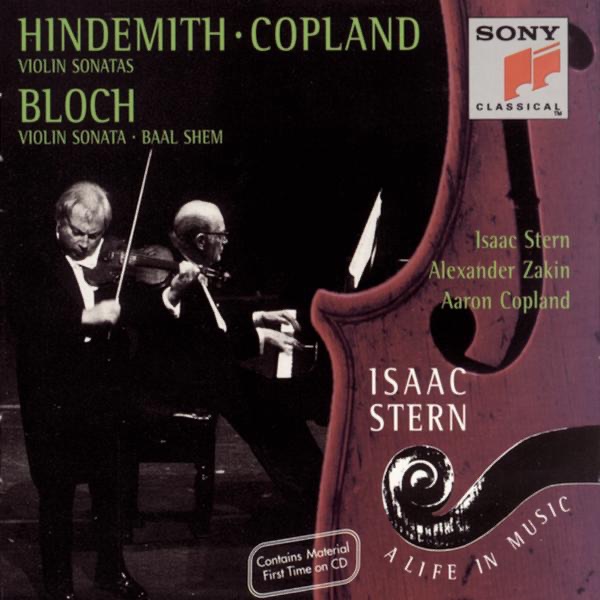 Hindemith/Bloch/Copland: Violin Sonatas cover art